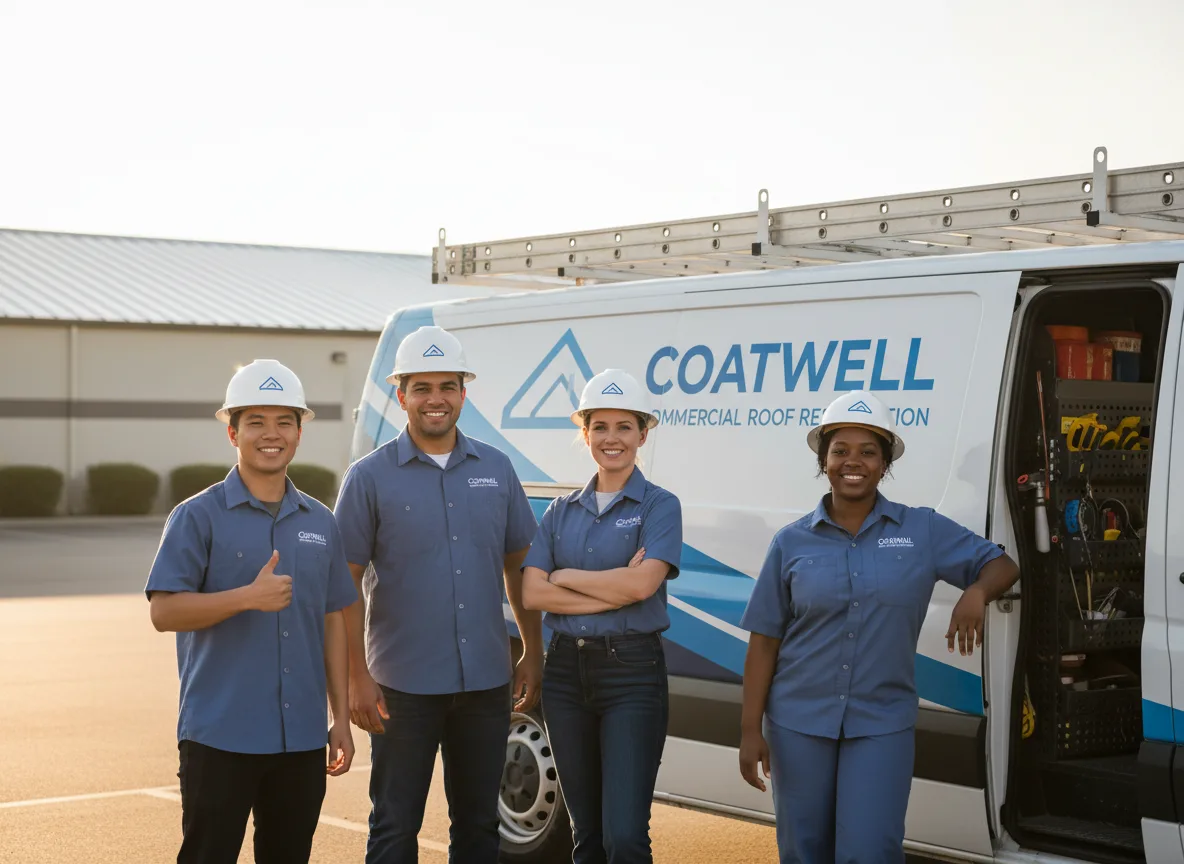 Commercial roof coating company in Easton, MD